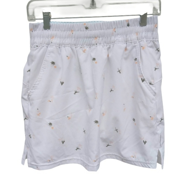 Columbia Athletic Skort Alpine Chill Zero White/Baja Blitz Size XS Tennis Golf - Picture 1 of 6